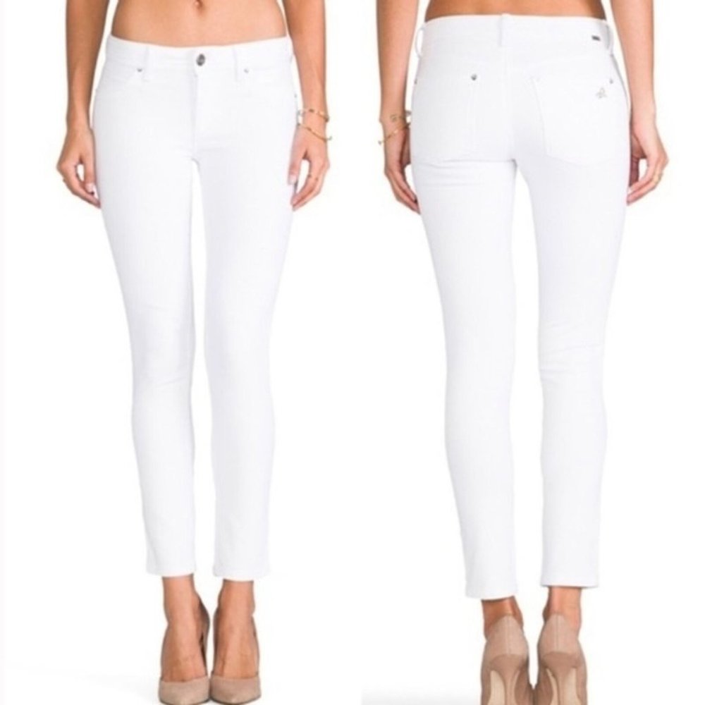 DL1961 White Emma Leggings Jeggings Jeans